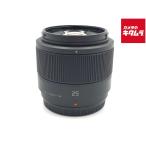 【中古】 【良品】 パナソニック LUMIX G 25mm F1.7 ASPH. [H-H025K] ブラック