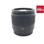 【中古】 【美品】 パナソニック LUMIX G 25mm F1.7 ASPH. [H-H025K] ブラック