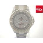【中古】 【美品】 ロレックス(ROLEX) ヨットマスター ロレジウム シルバー 169622 ステンレス/プラチナ