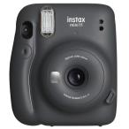 フジフイルム インスタントカメラ instax mini 11 チャコールグレー 《納期約１ヶ月》