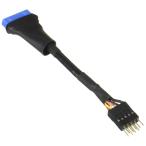  изменение эксперт M/B сверху. USB3.0 булавка header терминал (20 булавка ) - USB2.0 булавка header терминал (10 булавка ) изменение кабель MB-USB3/2