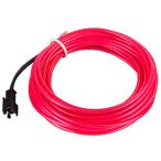  аудио вентилятор EL тросик 3V для диаметр 2.3mm розовый 1m
