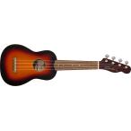 Fender крыло укулеле Venice Soprano Uke, Walnut Fingerboard, 2-Color Sunburst