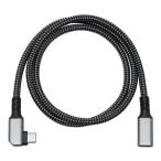  I шея s(AINEX) PD100W соответствует USB3.2Gen1 Type-C ширина L type удлинение кабель 80cm U31CC-LF08