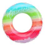 Remarks Japan надувной круг Rainbow 70 пляж товары летние каникулы море пляж морская вода . ребенок уличный градация Insta .....