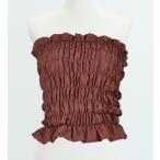  хула автомобиль - кольцо tube top блуза Brown 1663br