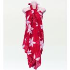  оригинал принт ko морщина ткань парео красный J2553rd