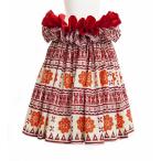  хула 2 уровень оборка юбка пау 73cm длина kahikotapa рисунок красный 2684rd