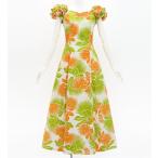  хула рукав оборка Hawaiian ткань dore Крик M(F) размер 3267crF