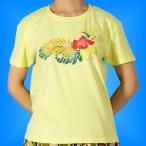  хула футболка [XL] гибискус желтый 527xly