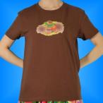  хула футболка [L]ip*uliuli Brown 983lbr