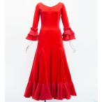  фламенко bell спальное место оборка One-piece темный красный S-L размер FD-2