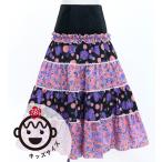  Kids фламенко tia-do юбка rose × полька-дот лиловый × розовый 120*140 размер FSp-15