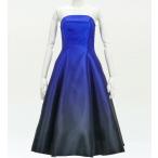 fla платье [S*M*L размер ] midi длина голубой × черный J2709blbk