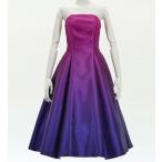 fla платье [S*M*L размер ] midi длина лиловый × темный лиловый J2709pudpu