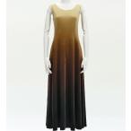 fla платье [S*M*L размер ] велюр длинный длина бежевый × Brown J2714bebr