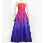 fla платье [S*M*L размер ] длинный длина orange × лиловый J2750orpu