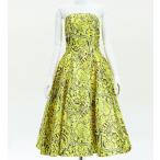 fla платье [S*M*L размер ]fla платье midi длина mo дыра ×kahiko желтый J2755ye