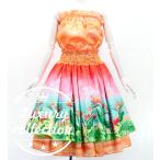  хула двойной юбка пау &amp; tube top комплект Hawaiian цветок & море J3196-3