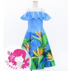 fla платье Kei ki[140] off плечо midi длина -тактный rely Cheer голубой Jp85lbl140