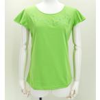  French оборка футболка XL вышивка зеленый плюмерия зеленый KD1grgrXL