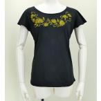  French оборка футболка XL вышивка Gold зеркальный a черный KD7gbXL