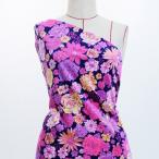  фламенко ткань современный цветок рисунок ko морщина * автомобиль n язык * стрейч велюр можно выбрать ткань темно-синий × розовый KF-091-NVPI 3-5 рабочий день после отправка 