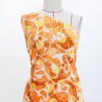  фламенко ткань peiz Lee × полька-дот рисунок ko морщина * автомобиль n язык * стрейч велюр можно выбрать ткань orange KF-093-OR 3-5 рабочий день после отправка 