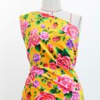  фламенко ткань rose рисунок ko морщина * автомобиль n язык * стрейч велюр можно выбрать ткань желтый KF-099-YE 3-5 рабочий день после отправка 