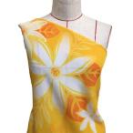  Hawaiian ткань tiare рисунок ko морщина ткань желтый KH-530-YE-K 3-5 рабочий день после отправка 