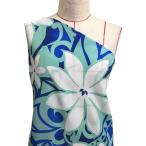  Hawaiian ткань tiare рисунок ko морщина ткань голубой KH-532-BL-K 3-5 рабочий день после отправка 