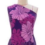  Hawaiian ткань Hawaiian цветок рисунок ko морщина ткань темный лиловый KH-536-DPU-K 3-5 рабочий день после отправка 