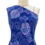  Hawaiian * фламенко ткань rose (rokelani) рисунок ko морщина ткань голубой KH-540-BL2-K 3-5 рабочий день после отправка 