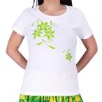  стрейч футболка XL зеленый lili. белый TC7grwXL