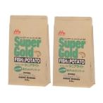 [送料無料]2個セットスーパーゴールド　フィッシュ＆ポテト（シニアライト）シニア犬用低アレルゲンフード2.4kg