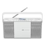 WINTECH двойной сигнализация функция установка тонкий CD часы радио CDC-810W белый 