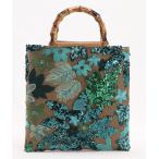 送料無料レーディスお洒落ランダムパターンスパンコール刺繍花柄ステッチリネン...