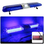  предотвращение преступления Patrol для синий цвет лампа 12V 24V[120cm]LED указатель поворота большой yu вязаный галстук p[ голубой ] цифровой экран контроллер лампочка-индикатор образец 21 вид WB-836-120