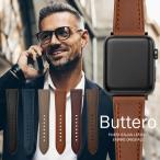 ショッピングアップルウォッチ アップルウォッチ Apple watch バンド ベルト 38mm 40mm 42mm 44mm 革 本革 BUTTERO ブッテーロ イタリアンレザー女性 男性 ブランド