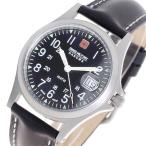 スイスミリタリー SWISS MILITARY 腕時計 メンズ ML-005 クォーツ ブラック