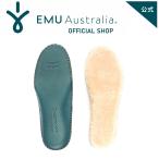 EMU Australia 公式 エミュ Waterproof Insole シープスキン インソール レディース メンズ 白 黒 秋冬 正規 通販