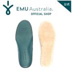 EMU Australia 公式 エミュ Sheepskin Insole Slim シープスキン インソール レディース メンズ 白 秋冬 正規 通販