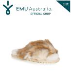 ショッピングemu EMU Australia 公式 エミュ Mayberry Lava メイベリー シープスキン ムートン サンダル スリッパ ファーサンダル エミュー 正規 通販