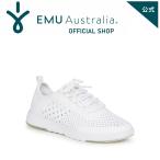 EMU Australia 公式 エミュ Miki スニーカー 洗える 軽量 レディース メンズ 黒 白 紺 春夏 秋冬 正規 通販