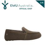 30%OFF EMU Australia エミュ Davies シープスキン ムートン 靴 モカシン ローファー 内ボア 革 防寒 保温 フラット レディース 秋冬 秋 冬 公式 通販 送料無料