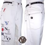 ・バーニヴァーノ(95cm) ジーンズ 2026新作 春夏 メンズ クールマックス ノータックデニム ロゴ刺繍 日本製 g-5554-01