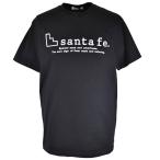 ・サンタフェ 3L(52) 半袖Tシャツ 2025新作 春夏 メンズ 丸首 ロゴプリント santafe 日本製 ht251-83832-019
