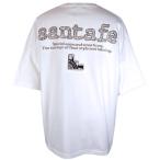 ショッピングサンタ ・サンタフェ 3L(52)／ 半袖Ｔシャツ 2026新作 春夏 メンズ  丸首 ロゴ バック刺繍 santafe ht269-85402-002