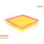 【1000円均一!在庫処分セール!】SCT SB2381 エアフィルター 純正品番04E129620A対応品 Volkswagen フォルクスワーゲン