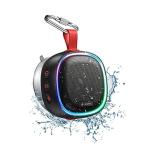 【RGBスピーカー】LENRUE 小型 Bluetooth スピーカー TWS ワイヤレス IPX7防水お風呂スピーカー RBG ライト/防塵/Blu